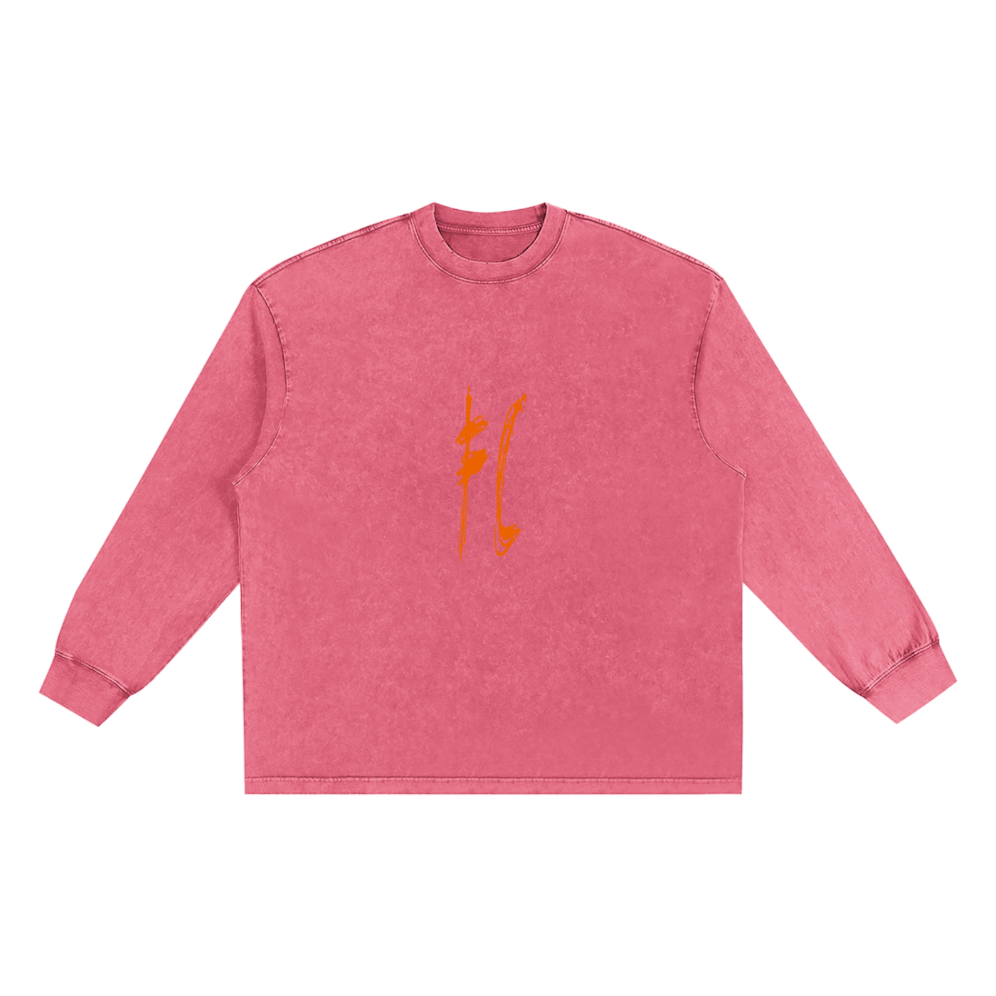 Snow Washed Frayed Edge T-Shirt