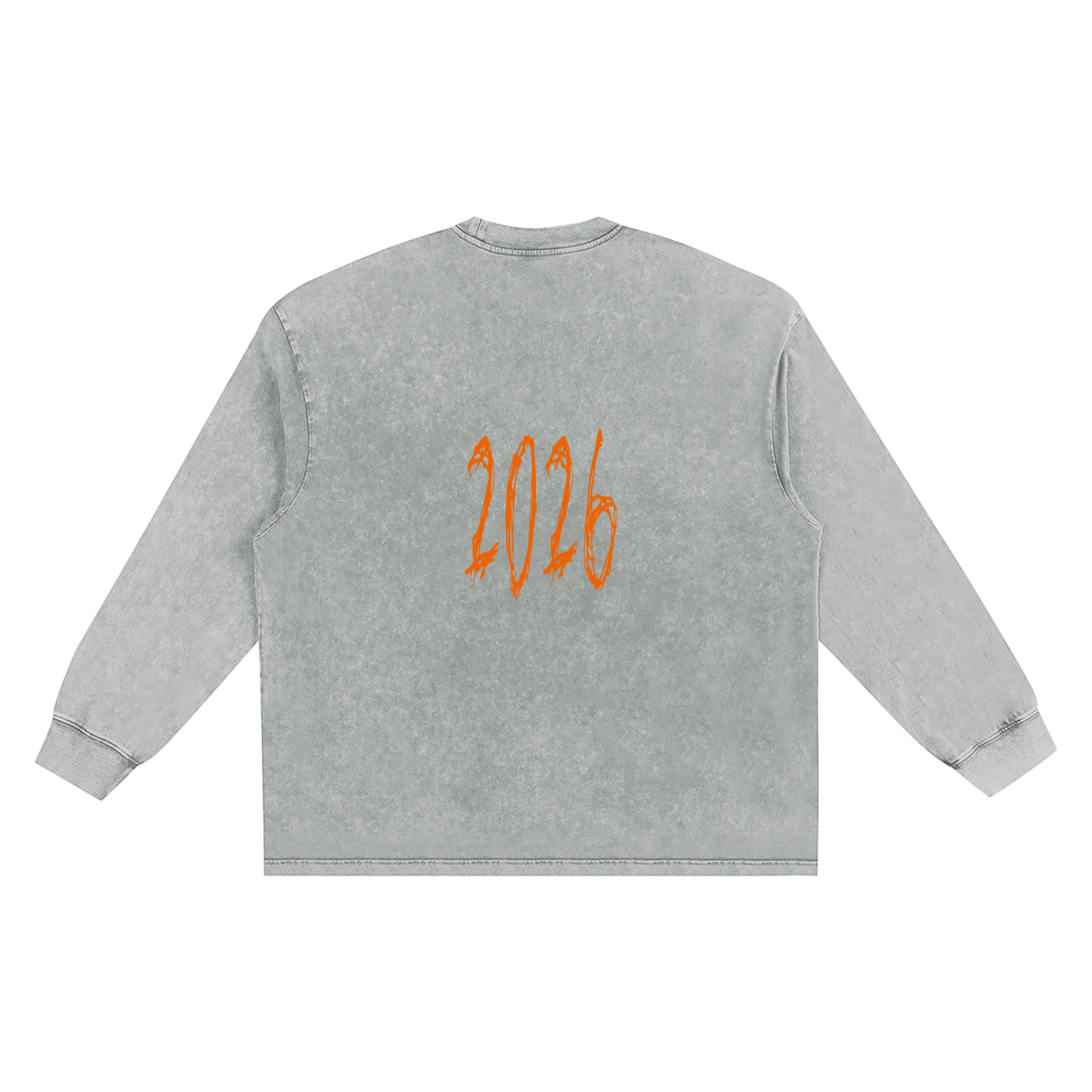 Snow Washed Frayed Edge T-Shirt